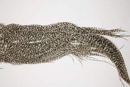 10186 Beaverkill Dry Fly Hackle Rooster Saddle Grizzly Ties Size 10-14