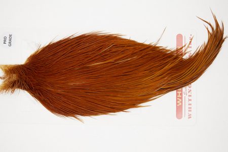 10197 Whiting Dry Fly Hackle Pro Grade Rooster Cape Brown Ties Size 10-20