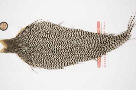 10231 Whiting Dry Fly Hackle Bronze Grade Rooster Cape Grizzly Ties Size 8-22