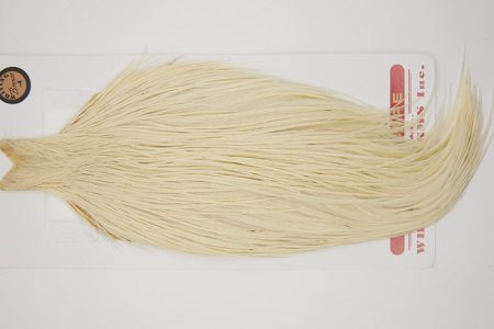 10237 Whiting Dry Fly Hackle Bronze Grade Rooster Cape White Ties Size 8-22
