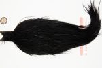 10244 Whiting Dry Fly Hackle Bronze Grade Rooster Cape Black Ties Size 10-24