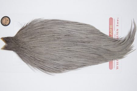 10253 Whiting Dry Fly Hackle Bronze Grade Rooster Cape Medium Dun Ties Size 8-20