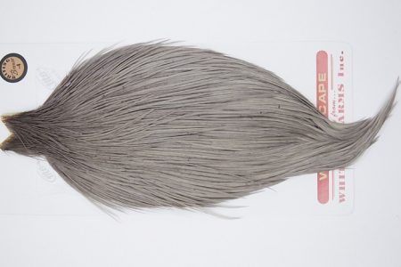 10254 Whiting Dry Fly Hackle Bronze Grade Rooster Cape Medium Dun Ties Size 10-20