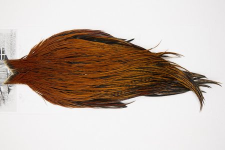 10259 Beaverkill Dry Fly Hackle Rooster Cape Furnace Ties Size 10-18
