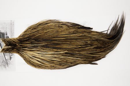 10263 Beaverkill Dry Fly Hackle Rooster Cape Badger Ties Size 6-20