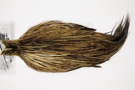 10263 Beaverkill Dry Fly Hackle Rooster Cape Badger Ties Size 6-20