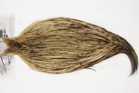 10264 Beaverkill Dry Fly Hackle Rooster Cape Badger Ties Size 10-18