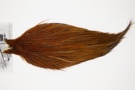 10277 Beaverkill Dry Fly Hackle Rooster Cape Rusty Dun Ties Size 8-20