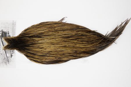 4944 Beaverkill Dry Fly Hackle Rooster Cape Badger Ties Size 10-20