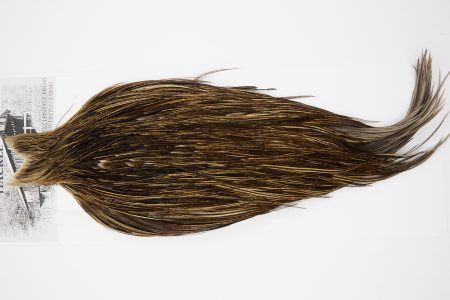 4945 Beaverkill Dry Fly Hackle Rooster Cape Badger Ties Size 10-22