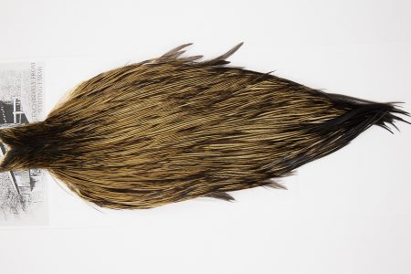 4951 Beaverkill Dry Fly Hackle Rooster Cape Badger Ties Size 10-20