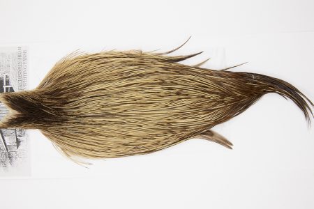 4954 Beaverkill Dry Fly Hackle Rooster Cape Badger Ties Size 8-18