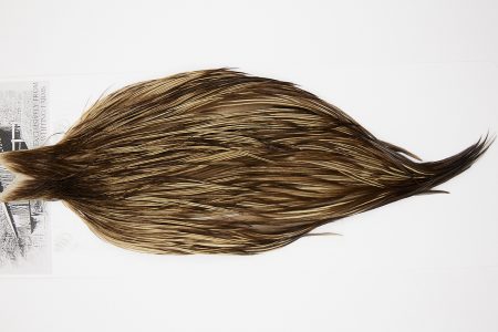 4955 Beaverkill Dry Fly Hackle Rooster Cape Badger Ties Size 10-20