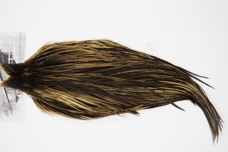 4958 Beaverkill Dry Fly Hackle Rooster Cape Badger Ties Size 10-18