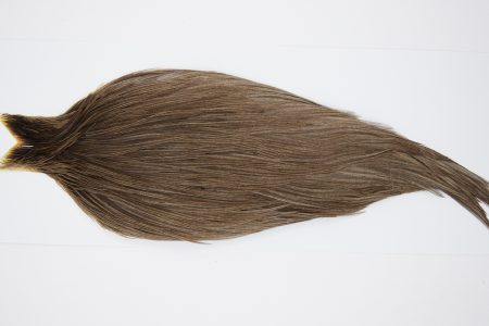 10302 JimsFlyCo Dry Fly Hackle Grade 2 Rooster Cape Dark Dun Ties Size 8-18