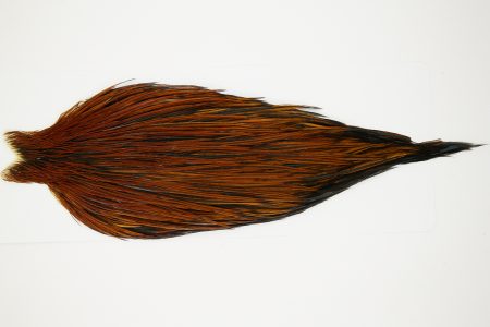 10336 JimsFlyCo Dry Fly Hackle Grade 2 Rooster Cape Furnace Ties Size 10-20