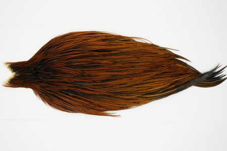 10337 JimsFlyCo Dry Fly Hackle Grade 2 Rooster Cape Furnace Ties Size 10-20