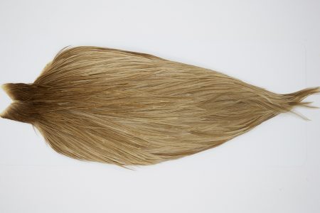 10345 JimsFlyCo Dry Fly Hackle Grade 2 Rooster Cape Medium Dun Ties Size 8-20