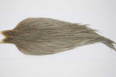 10348 JimsFlyCo Dry Fly Hackle Grade 2 Rooster Cape Medium Dun Ties Size 10-20