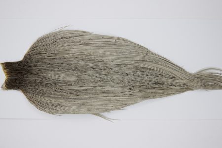 10368 JimsFlyCo Dry Fly Hackle Grade 2 Rooster Saddle Light Dun Ties Size 12-20