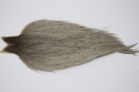 10372 JimsFlyCo Dry Fly Hackle Grade 2 Rooster Saddle Light Dun Ties Size 10-20