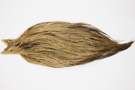 10374 JimsFlyCo Dry Fly Hackle Grade 2 Rooster Saddle Badger Ties Size 10-20