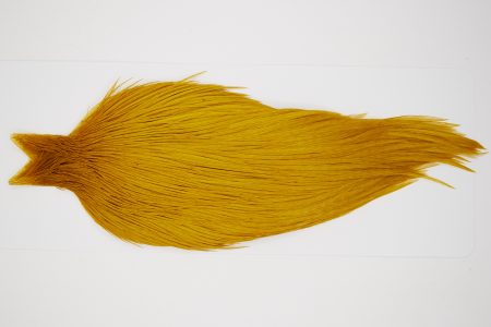 10385 JimsFlyCo Dry Fly Hackle Grade 2 Rooster Cape Copper Olive Ties Size 10-18