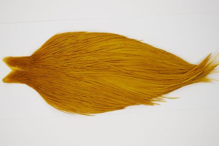 10387 JimsFlyCo Dry Fly Hackle Grade 2 Rooster Cape Copper Olive Ties Size 10-20