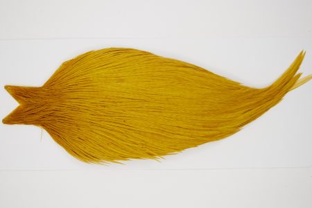 10388 JimsFlyCo Dry Fly Hackle Grade 2 Rooster Cape Copper Olive Ties Size 8-22