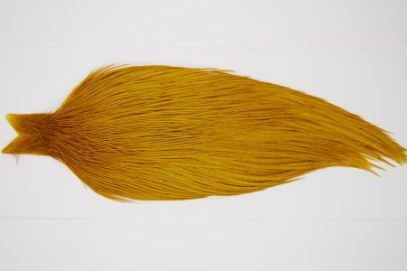 10389 JimsFlyCo Dry Fly Hackle Grade 2 Rooster Cape Copper Olive Ties Size 10-22