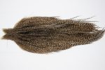 10426 JimsFlyCo Dry Fly Hackle Grade 1 Rooster Cape Grizzly Dun Variant Ties Size 10-24