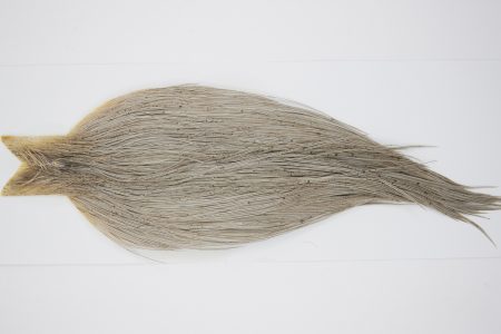 10442 JimsFlyCo Dry Fly Hackle Grade 1 Rooster Cape Light Dun Ties Size 10-22