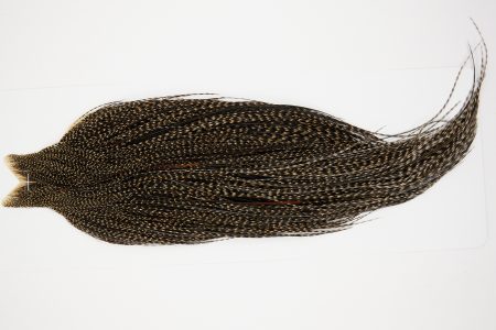 10457 JimsFlyCo Dry Fly Hackle Grade 1 Rooster Cape Variant Ties Size 10-24