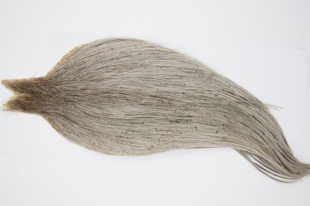 10477 JimsFlyCo Dry Fly Hackle Grade 1 Rooster Saddle Medium Dun Ties Size 12-22