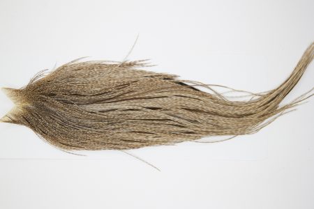 10490 JimsFlyCo Dry Fly Hackle Rhodium Rooster Cape Variant Ties Size 10-22