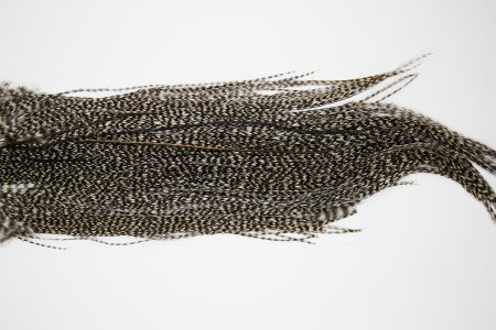10541 JimsFlyCo Dry Fly Hackle Grade 2 Rooster Saddle Grizzly Variant Ties Size 14-16