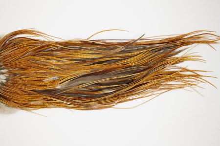 10552 JimsFlyCo Dry Fly Hackle Grade 2 Rooster Saddle Variant Ties Size 16-18