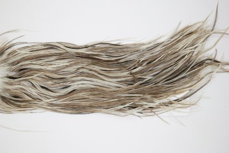 10568 JimsFlyCo Dry Fly Hackle Grade 2 Rooster Saddle Dun Splash Ties Size 12-14