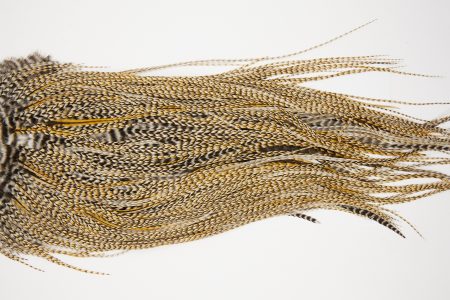 10583 JimsFlyCo Dry Fly Hackle Grade 2 Rooster Saddle Cree Variant Ties Size 12-14