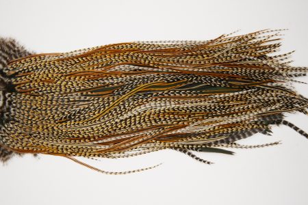 10631 JimsFlyCo Dry Fly Hackle Grade 1 Rooster Saddle Cree Variant Ties Size 12-14