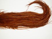 10674 Whiting Dry Fly Hackle Silver Grade Rooster Saddle Brown Ties Size 12-16
