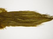 10687 Whiting Dry Fly Hackle Silver Grade Rooster Saddle Grizzly Golden Olive Ties Size 10-12