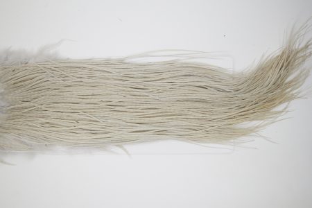 10698 Whiting Dry Fly Hackle Silver Grade Rooster Saddle Light Dun Ties Size 14-16