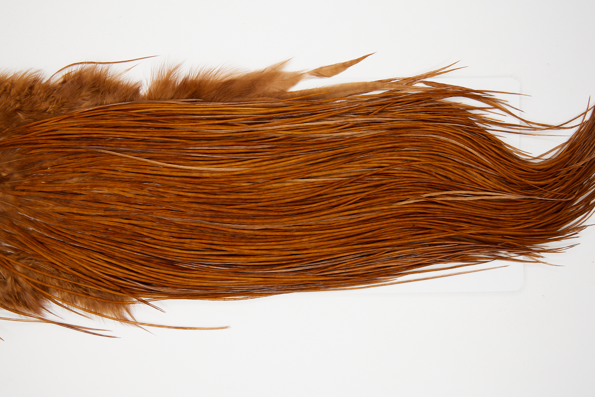 10730 Whiting Dry Fly Hackle Bronze Grade Rooster Saddle Brown Ties Size 14-18