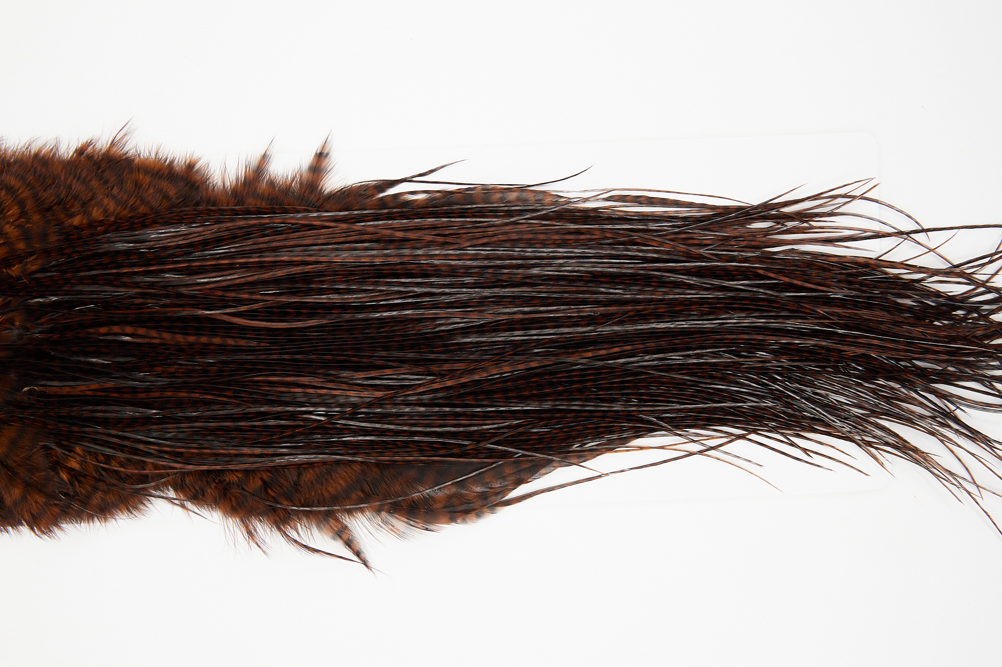 10734 Whiting Dry Fly Hackle Bronze Grade Rooster Saddle Grizzly Coachman Brown Ties Size 16-20