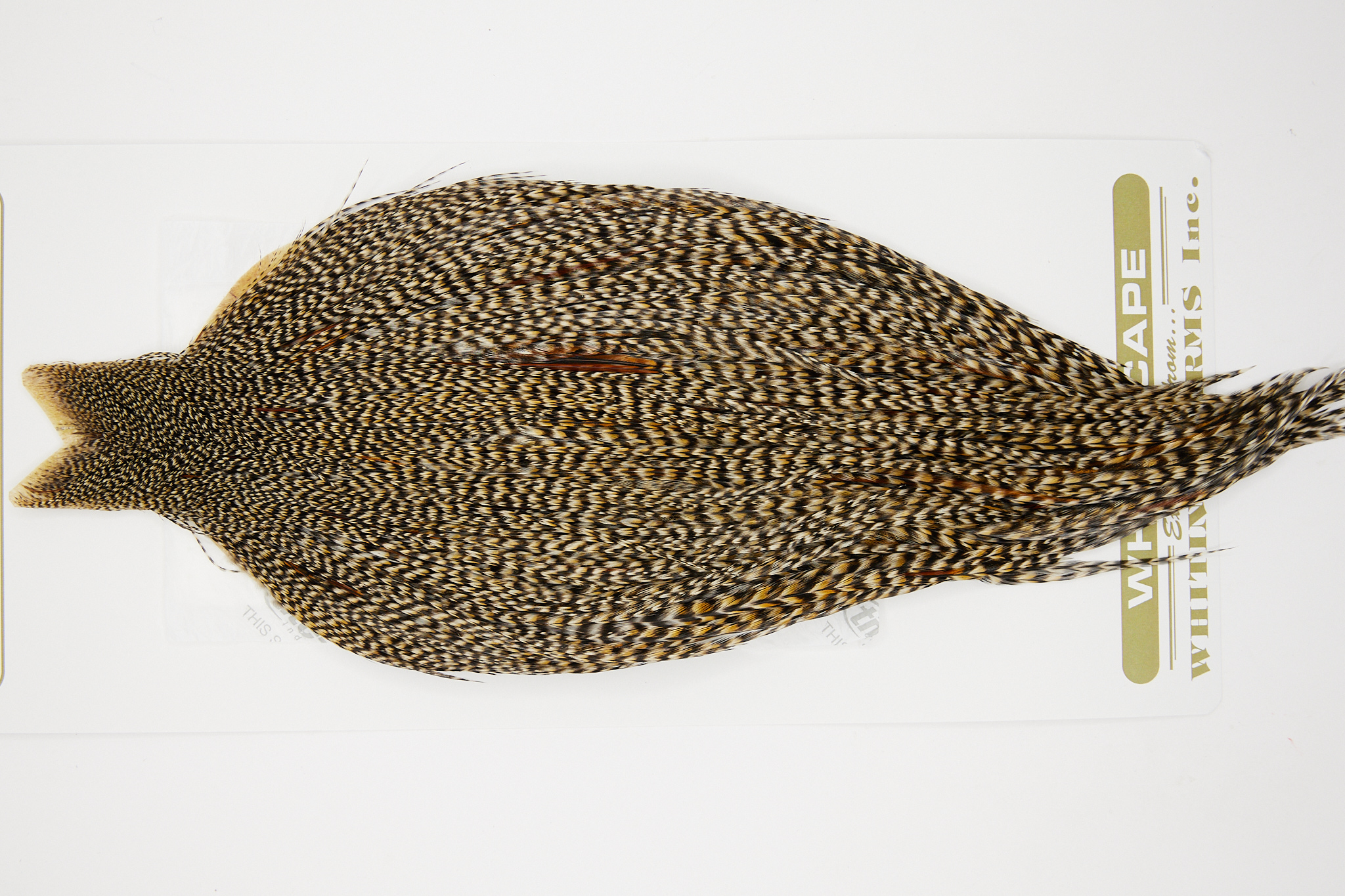 10002 Heritage Dry Fly Hackle Grade 2 Rooster Cape Cree Ties Size 10-20