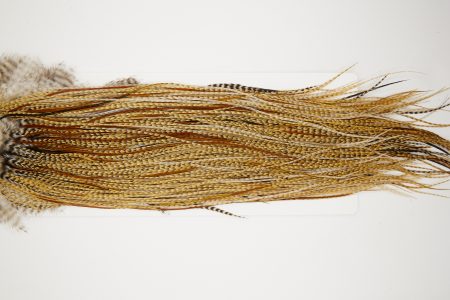 10006 Whiting Dry Fly Hackle Bronze Grade Midge Saddle of Cree Ties Size 16-18.