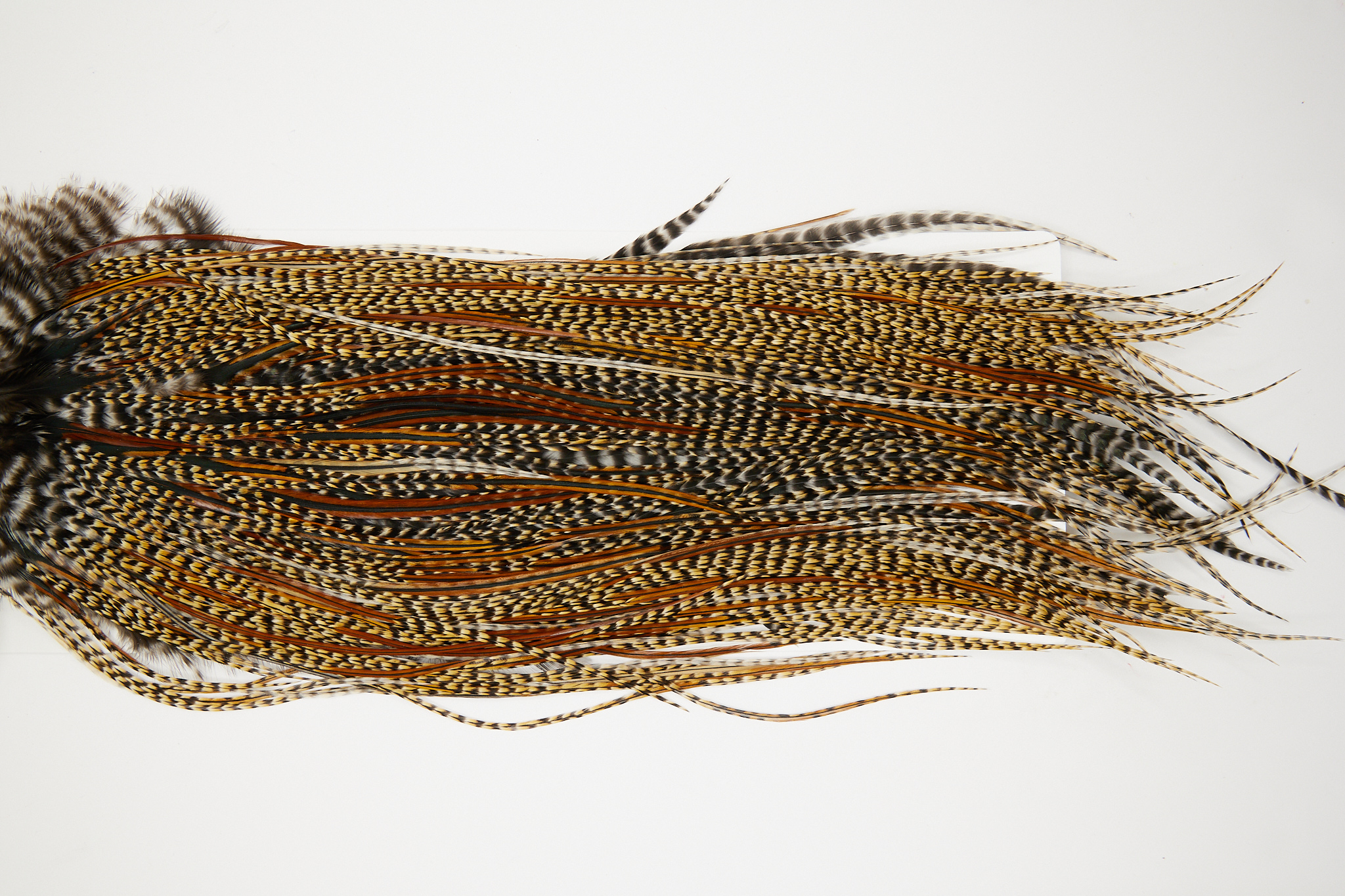 10014 Heritage Dry Fly Hackle Grade 1 Rooster Saddle Cree Ties Size 14-16