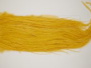 10754 Whiting Dry Fly Hackle Bronze Grade Rooster Saddle Golden Straw Ties Size 14-16