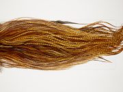 10756 Whiting Dry Fly Hackle Pro Grade Rooster Saddle Dark Barred Ginger Ties Size 16-18